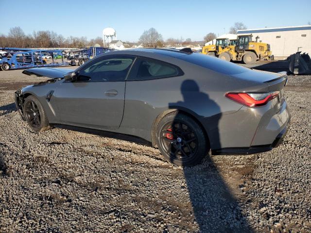 WBS43AZ00NCK01848 - 2022 BMW M4 COMPETITION GRAY photo 2