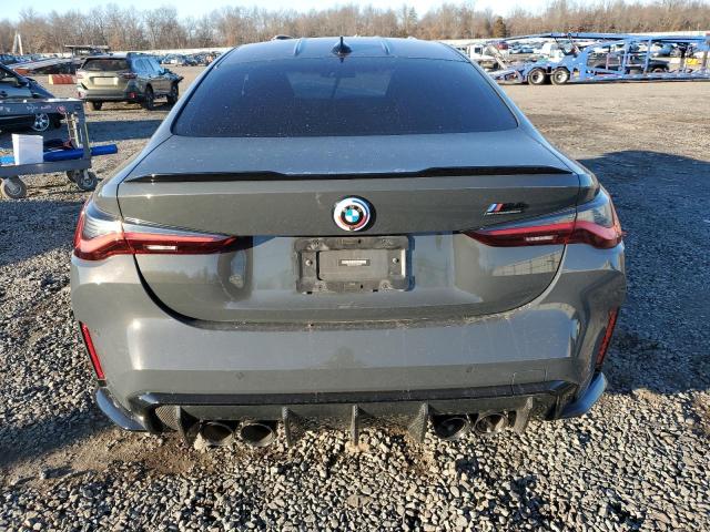 WBS43AZ00NCK01848 - 2022 BMW M4 COMPETITION GRAY photo 6