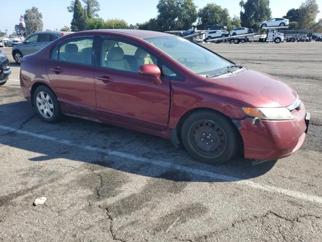 1HGFA16598L055039 - 2008 HONDA CIVIC LX ბურგუნდია ფოტო 4