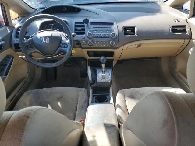 1HGFA16598L055039 - 2008 HONDA CIVIC LX ბურგუნდია ფოტო 8