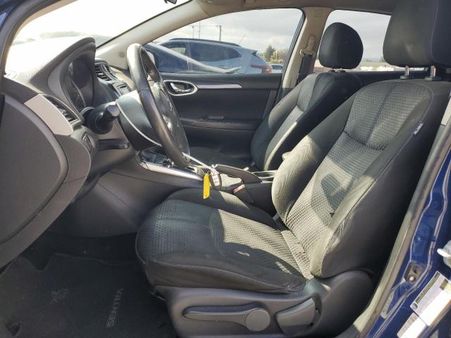 3N1AB7AP0GY267550 - 2016 NISSAN SENTRA S BLUE photo 7