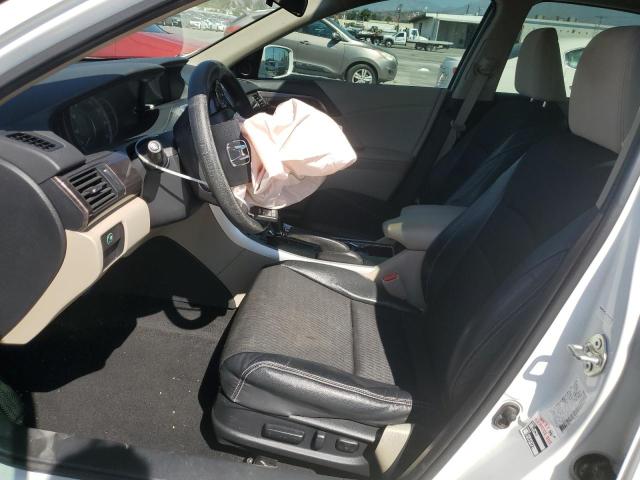 1HGCR2F71GA100858 - 2016 HONDA ACCORD EX أبيض صورة 7