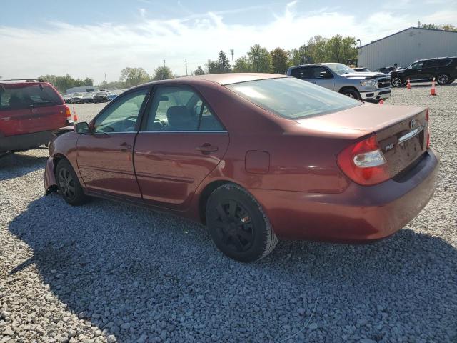 4T1BE32K22U016251 - 2002 TOYOTA CAMRY LE MAROON photo 2
