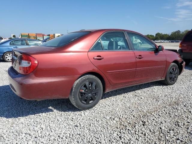 4T1BE32K22U016251 - 2002 TOYOTA CAMRY LE MAROON photo 3
