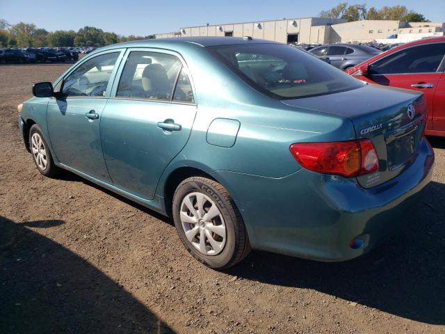 JTDBL40E199057867 - 2009 TOYOTA COROLLA BASE მწვანე ფოტო 2