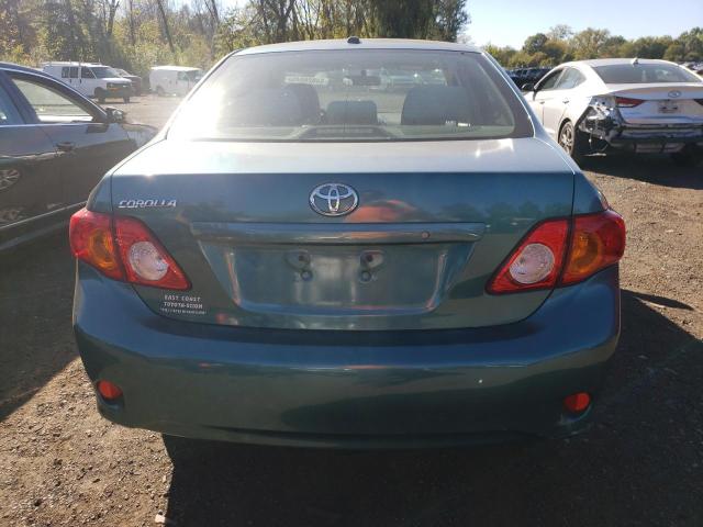 JTDBL40E199057867 - 2009 TOYOTA COROLLA BASE მწვანე ფოტო 6