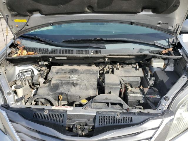 5TDYK3DC4BS071771 - 2011 TOYOTA SIENNA XLE 蓝色 照片 12