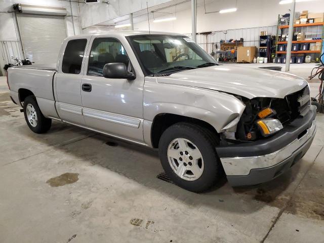 1GCEC19T85Z352214 - 2005 CHEVROLET SILVERADO C1500 Srebrny zdjęcie 4