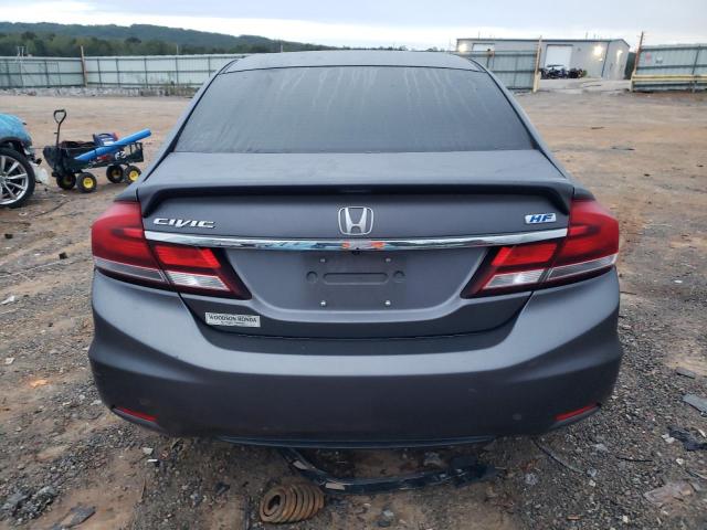 2HGFB2F6XFH513774 - 2015 HONDA CIVIC HF ნაცრისფერი ფოტო 6