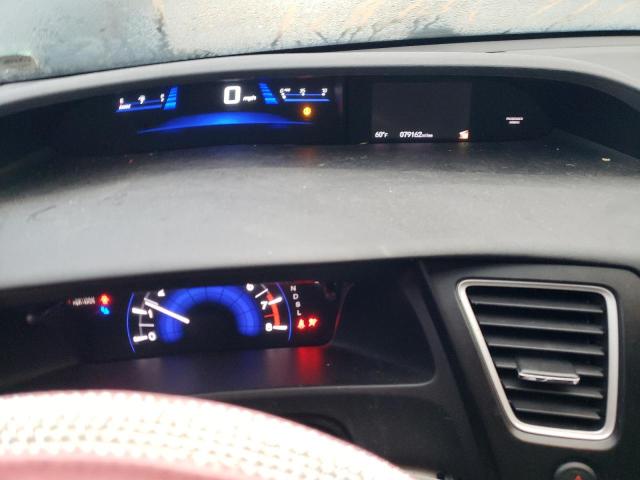 2HGFB2F6XFH513774 - 2015 HONDA CIVIC HF ნაცრისფერი ფოტო 9