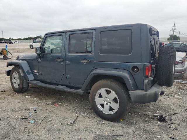 1J4GB59108L526795 - 2008 JEEP WRANGLER U SAHARA BLUE photo 2