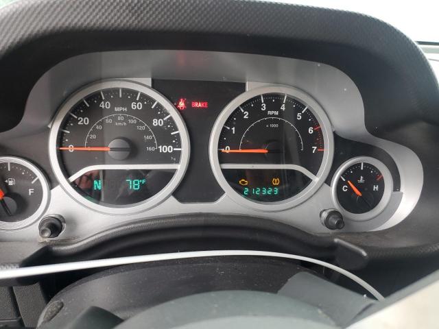 1J4GB59108L526795 - 2008 JEEP WRANGLER U SAHARA BLUE photo 9