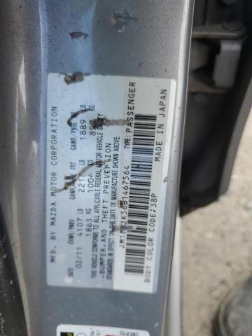 JM1BL1K56B1467564 - 2011 MAZDA 3 S 银色 照片 12
