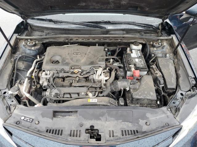 4T1B11HK8KU765496 - 2019 TOYOTA CAMRY L BLUE photo 11