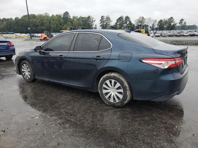 4T1B11HK8KU765496 - 2019 TOYOTA CAMRY L BLUE photo 2
