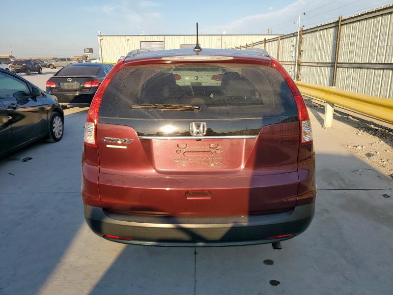 5J6RM3H73DL008848 - 2013 HONDA CR-V EXL ბურგუნდია ფოტო 6