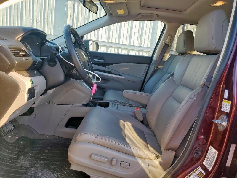 5J6RM3H73DL008848 - 2013 HONDA CR-V EXL ბურგუნდია ფოტო 7