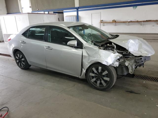 2T1BURHE9HC851961 - 2017 TOYOTA COROLLA L SILVER photo 4