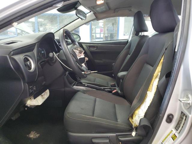 2T1BURHE9HC851961 - 2017 TOYOTA COROLLA L SILVER photo 7