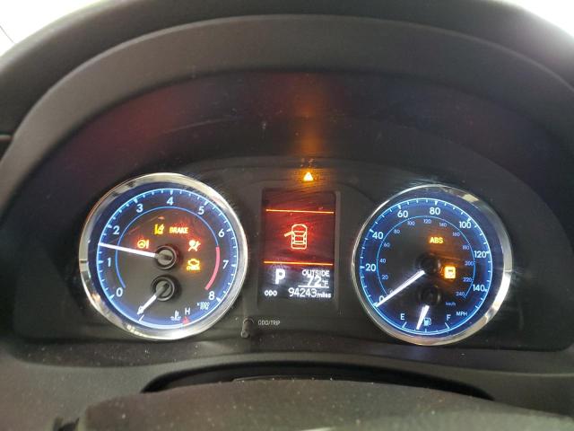 2T1BURHE9HC851961 - 2017 TOYOTA COROLLA L SILVER photo 9