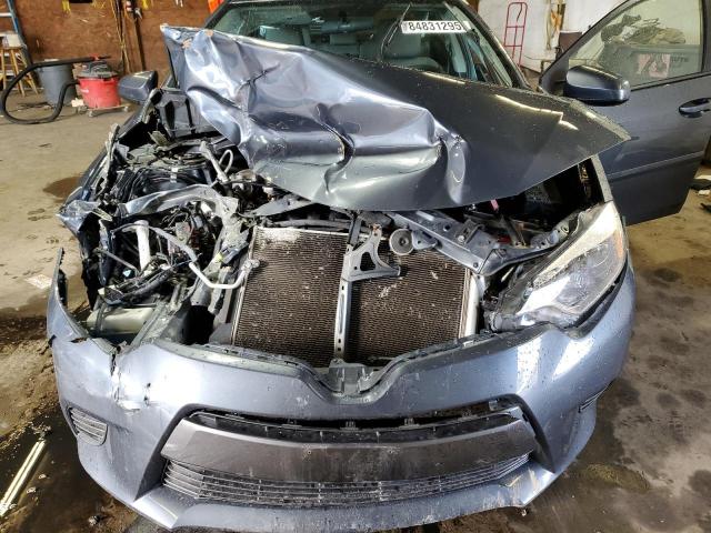 2T1BURHE9FC450813 - 2015 TOYOTA COROLLA L 蓝色 照片 12