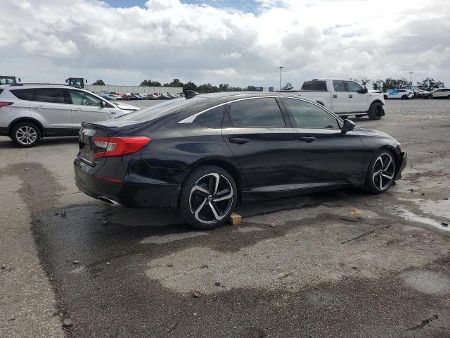 1HGCV1F36NA041046 - 2022 HONDA ACCORD SPORT შავი ფოტო 3