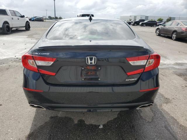 1HGCV1F36NA041046 - 2022 HONDA ACCORD SPORT შავი ფოტო 6