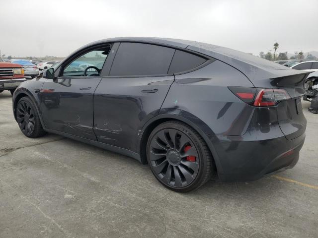 7SAYGDEF8RF024552 - 2024 TESLA MODEL Y Gris photo 2