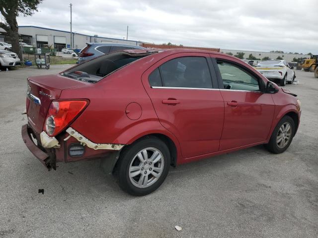 1G1JC5SG7D4253701 - 2013 CHEVROLET SONIC LT RED photo 3