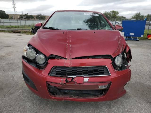 1G1JC5SG7D4253701 - 2013 CHEVROLET SONIC LT RED photo 5