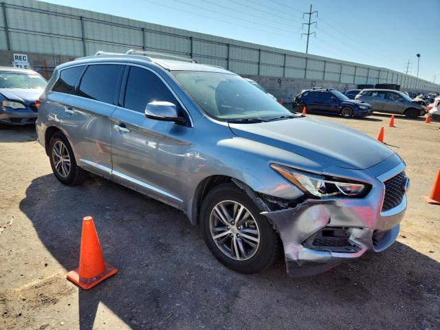 5N1DL0MM0HC526611 - 2017 INFINITI QX60 BLUE photo 4