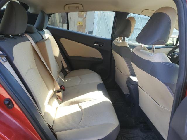 JTDKBRFUXG3509023 - 2016 TOYOTA PRIUS RED photo 10