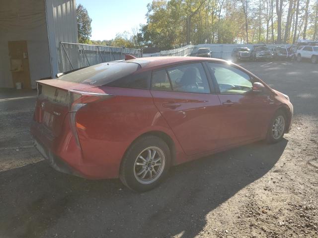 JTDKBRFUXG3509023 - 2016 TOYOTA PRIUS RED photo 3
