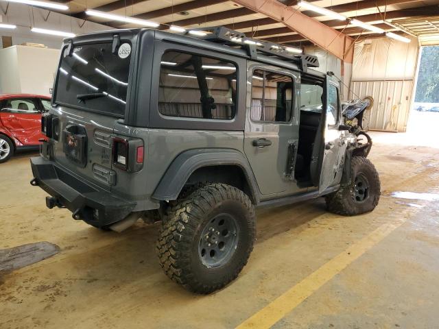 1C4HJXDN7MW562351 - 2021 JEEP WRANGLER UNLIMITED SPORT GRAY photo 3