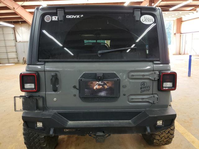 1C4HJXDN7MW562351 - 2021 JEEP WRANGLER UNLIMITED SPORT GRAY photo 6