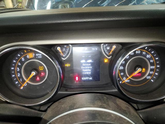 1C4HJXDN7MW562351 - 2021 JEEP WRANGLER UNLIMITED SPORT GRAY photo 9