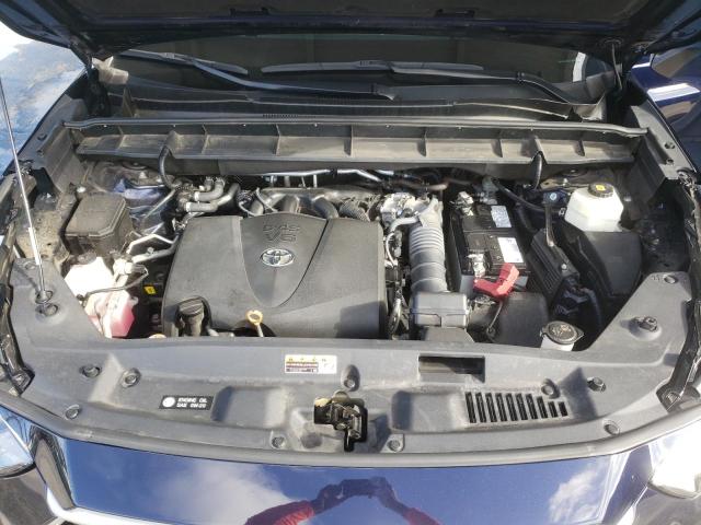 5TDHZRBH4LS508831 - 2020 TOYOTA HIGHLANDER XLE Azul foto 12