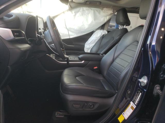 5TDHZRBH4LS508831 - 2020 TOYOTA HIGHLANDER XLE Azul foto 7