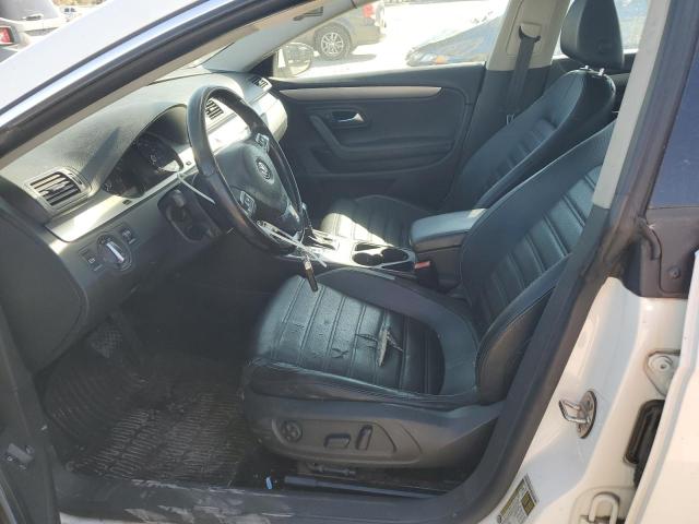 WVWMN7AN6AE550247 - 2010 VOLKSWAGEN CC SPORT WHITE photo 7