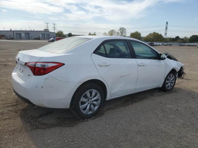 2T1BURHE8FC287314 - 2015 TOYOTA COROLLA L WHITE photo 3