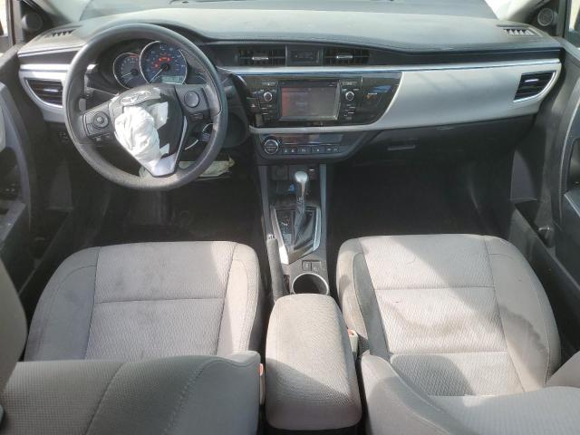 2T1BURHE8FC287314 - 2015 TOYOTA COROLLA L WHITE photo 8