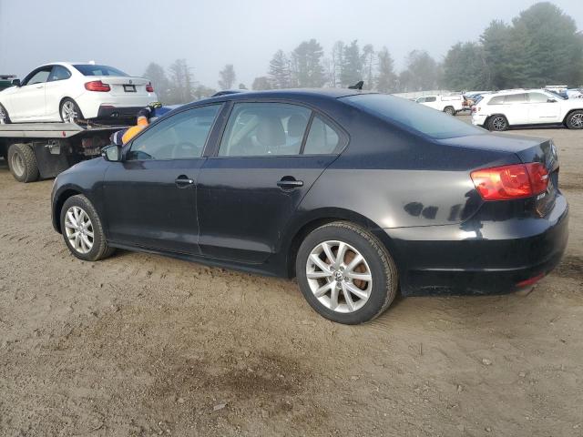 3VWDZ7AJ6BM103010 - 2011 VOLKSWAGEN JETTA SE BLACK photo 2