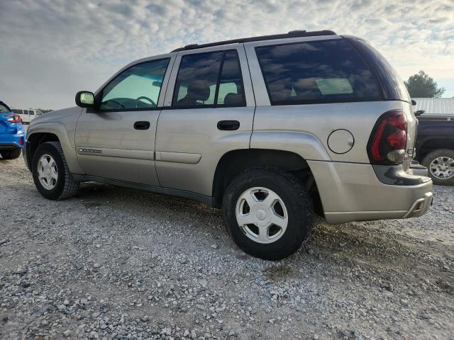 1GNDT13S722471833 - 2002 CHEVROLET TRAILBLAZE TAN photo 2