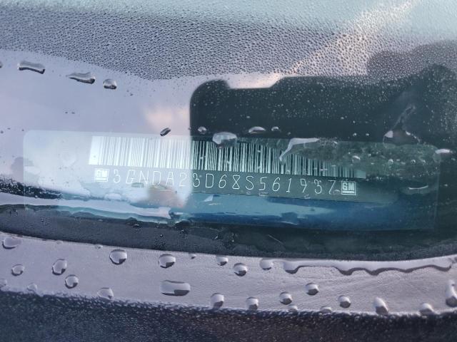 3GNDA23D68S561937 - 2008 CHEVROLET HHR LT ლურჯი ფოტო 12