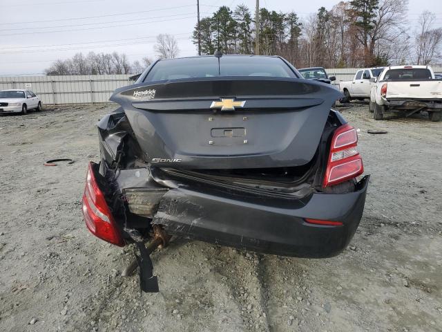 1G1JB5SG5J4118215 - 2018 CHEVROLET SONIC LS GRAY photo 6