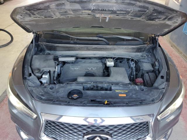 5N1DL0MM1HC543451 - 2017 INFINITI QX60 Մոխրագույն լուսանկար 12