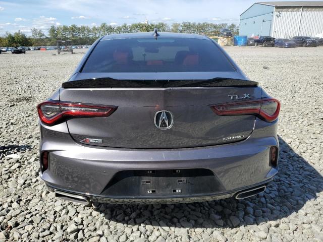 19UUB6F58NA002308 - 2022 ACURA TLX TECH A فحمي صورة 6