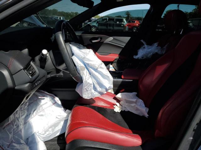 19UUB6F58NA002308 - 2022 ACURA TLX TECH A فحمي صورة 7