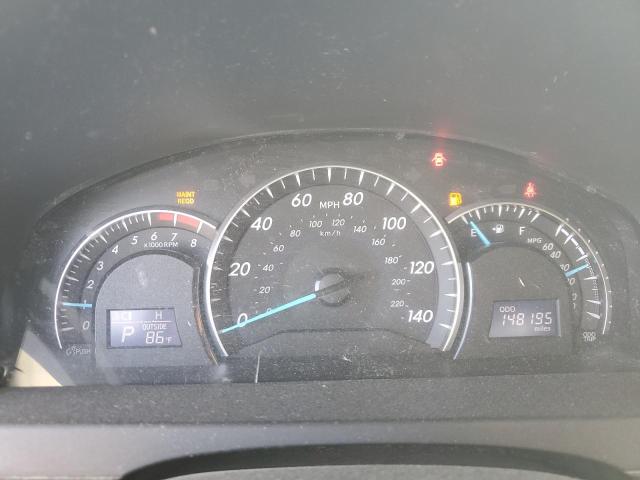 4T1BF1FK0CU556372 - 2012 TOYOTA CAMRY BASE WHITE photo 9