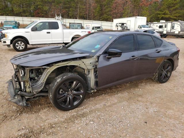 19UUB6F50MA005458 - 2021 ACURA TLX TECH A GRAY photo 1